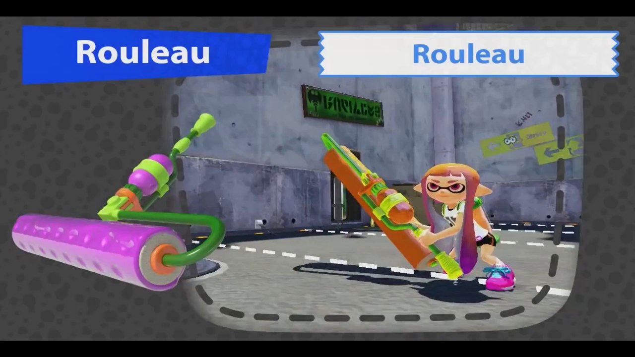 Splatoon - Rouleau