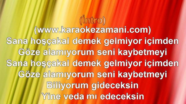 Gamze Akın - Sürgün - 2011 TÜRKÇE KARAOKE