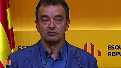 Intervenció d'Alfred Bosch: 'Les forces del sí han guanyat. Les del no han perdut'.