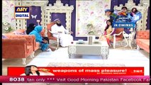 Good Morning Pakistan With Nida Yasir on ARY Digital Part 6 - 25th May 2015