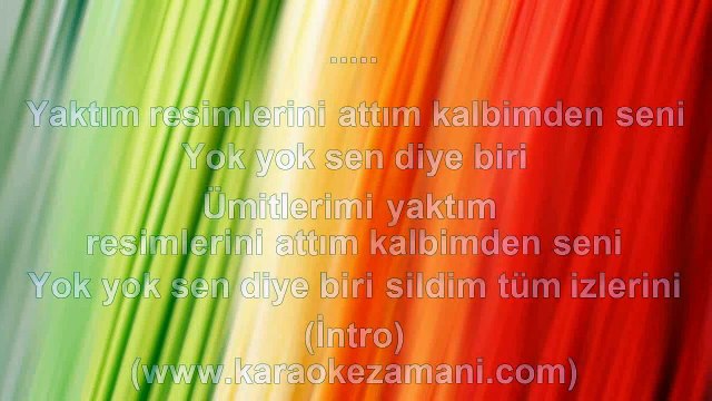 Gamze Akın - Yaktım - 2011 TÜRKÇE KARAOKE