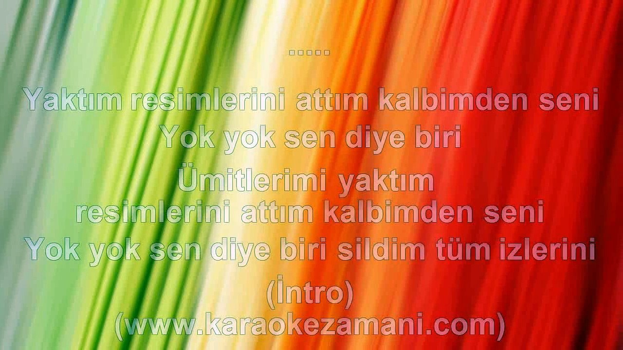 Gamze Akın - Yaktım - 2011 TÜRKÇE KARAOKE