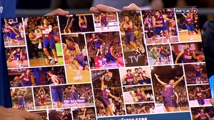 FCB Basket: Homenatge a Víctor Sada
