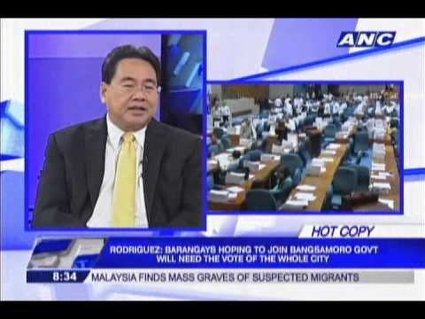 Rodriguez to ask PNoy to certify BBL as urgent