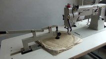 Máquina de coser para circulo de costura o costura en espiral para disco pulidor