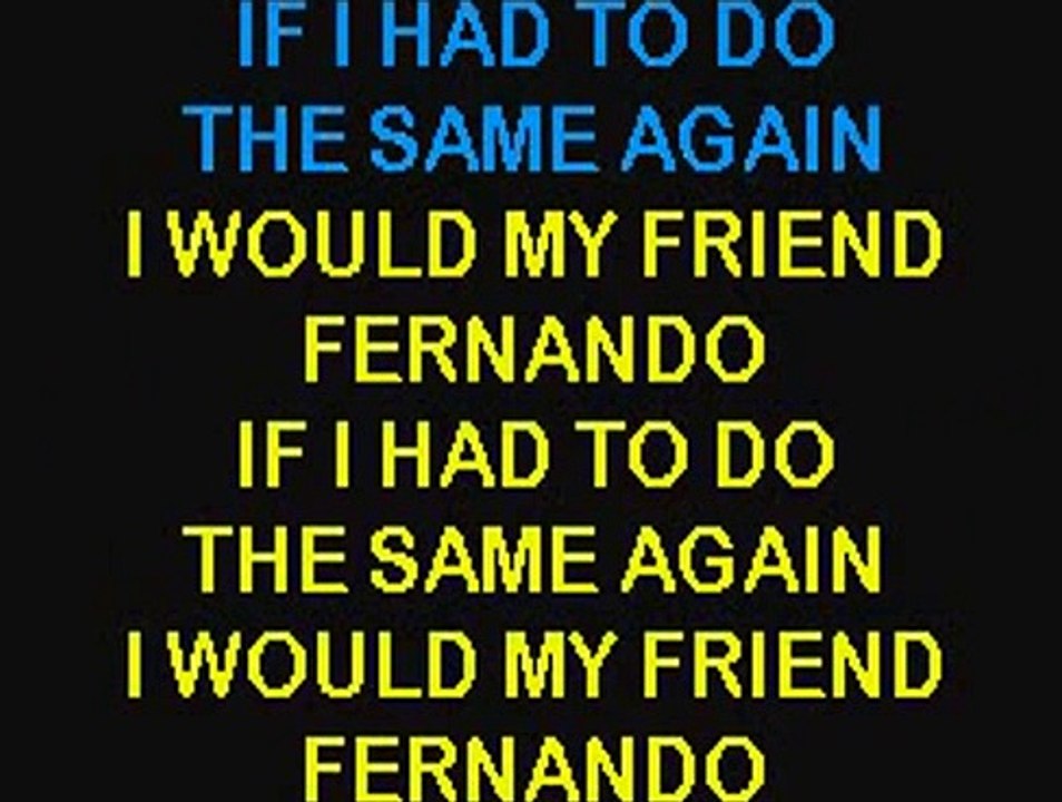 karaoké dABBA Fernando
