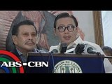 ER Ejercito leaves Laguna capitol after Erap visit