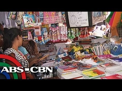 Cheap but toxic school supplies at Divisoria