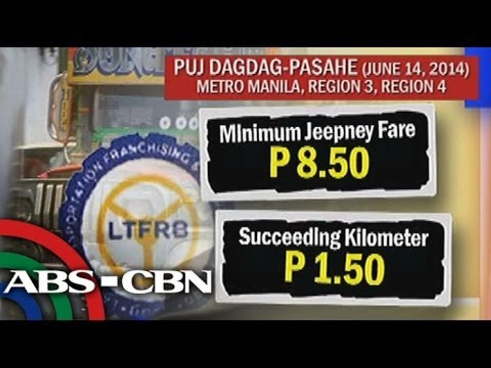 LTFRB approves jeepney fare hike