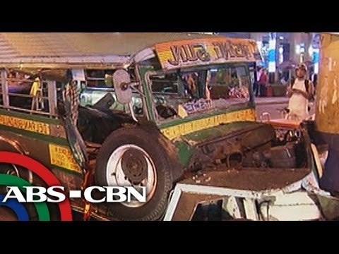 9 injured after a jeepney-tricycle collision