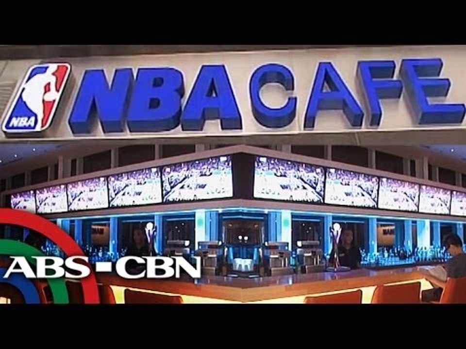 Kris goes to NBA Cafe
