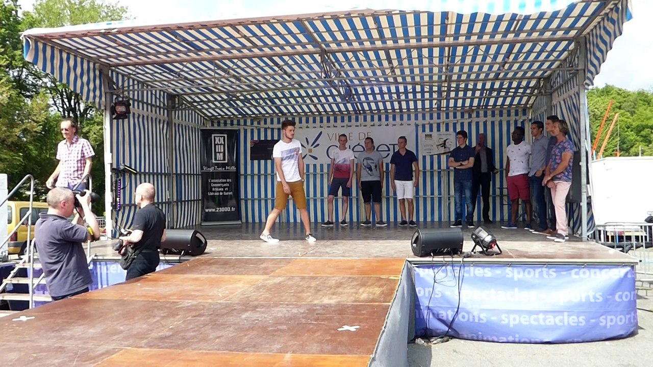 La mode défile à Guéret 2015 : DEVRED Hommes Hugues sportswear