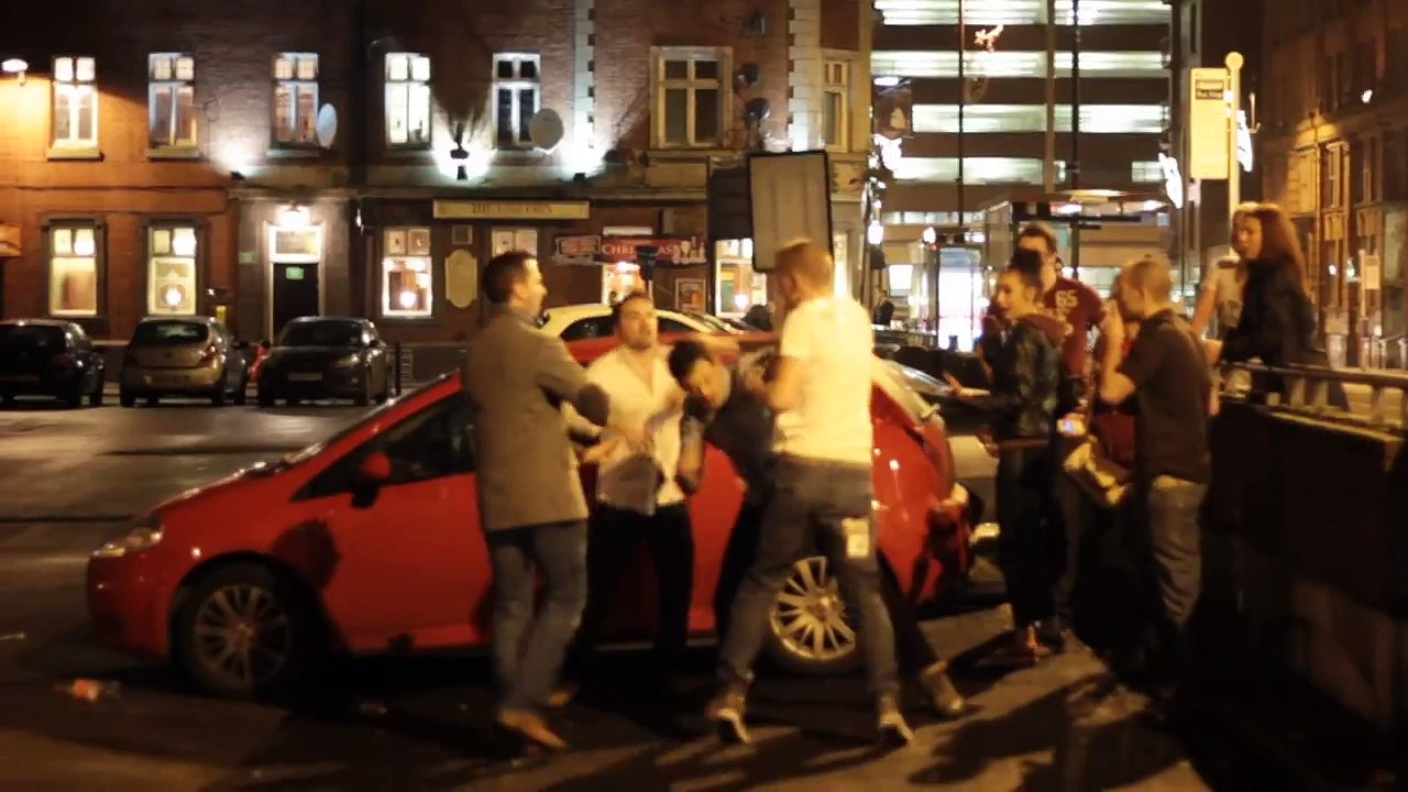Random Street Fight Manchester