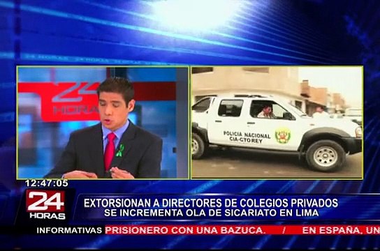 Acopril: extorsiones a colegios privados se producen desde hace ocho años