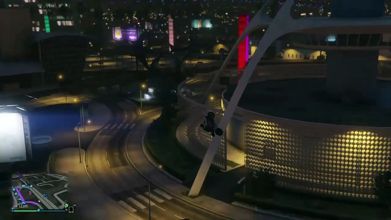 GTA V Epic Stunt Montage with no music, scream, funny and fails!