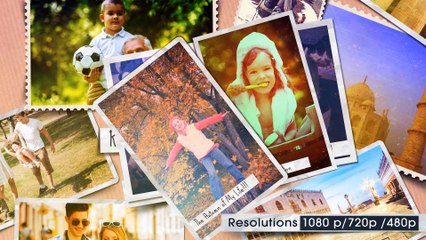 Wonderful Memories Slide Show | After Effects Template | Royalty Free