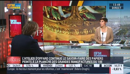 Métiers d'art, Métiers de luxe: Fabricant de papiers peints, François-Xavier Richard – 25/05