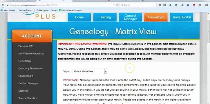 Proven Matrix System Pro Travel Plus FORMULA