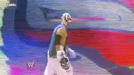 WWE Smackdown 1/1/10 Chris Jericho vs. Rey Mysterio Beat the Clock Match (HQ)