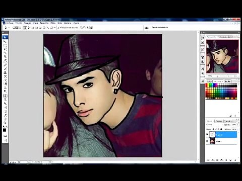 //TUTORIAL-PHOTOSHOP// Convertir una foto en dibujo