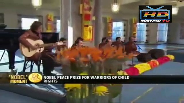 Allah Hoo - Rahat Fateh Ali Khan at Nobel Peace Prize Ceremony White People Dance- HD 2014