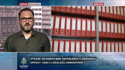 Subotić o smanjenu broja zaposlenih u Srbiji