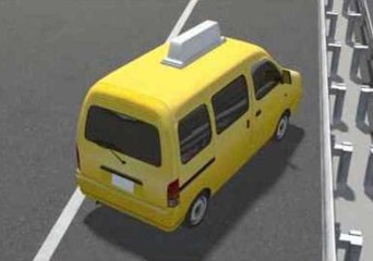 Digital Depiction of John Nash's Fatal Car Crash