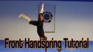 How to do Front hand spring complete video step by step tutorial