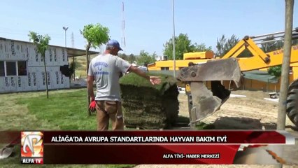 Aliağa’da Avrupa Standartlarında Hayvan Bakım Evi