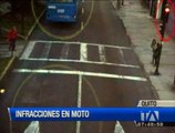Graves infracciones de tránsito se registran en Quito