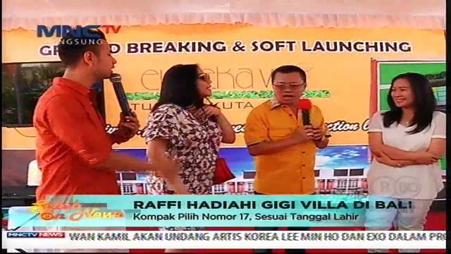 [150525]Seleb on News - Raffi beri hadiah untuk istrinya