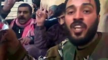لحظة تحرير السجناء من السجن المركزي في ادلب - الله أكبر