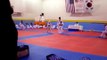 tae kwon do sparring kids