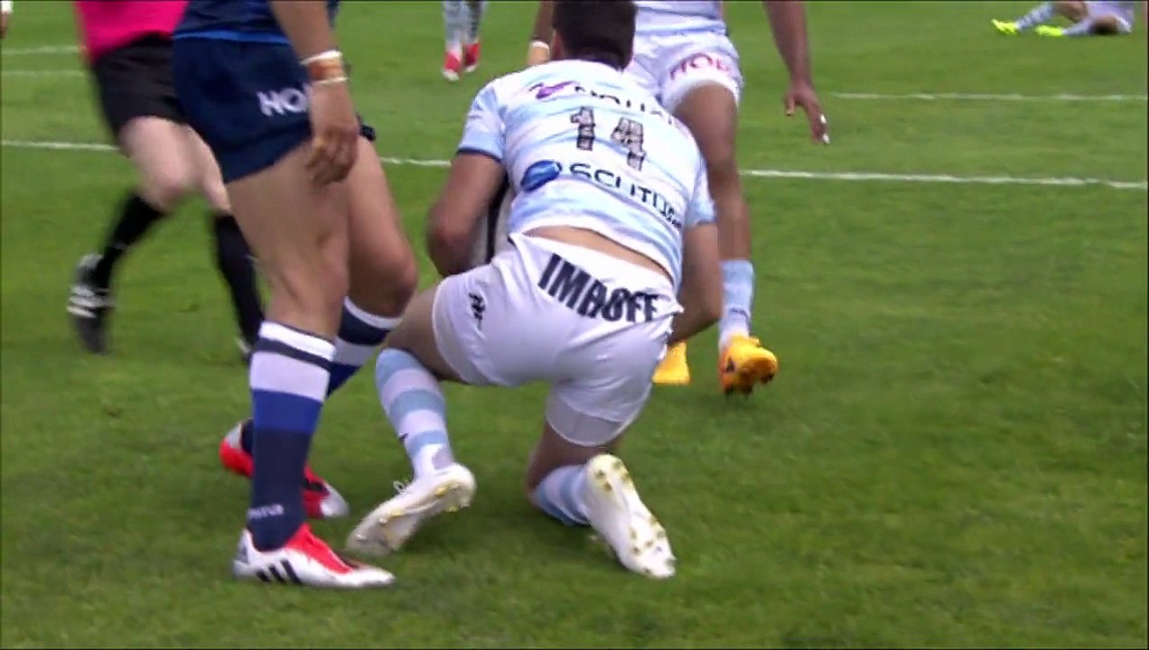 TOP14 - Racing Métro 92 - Castres: Essai 1 Juan Imhoff  (RM92) - J26 - Saison 2014/2015