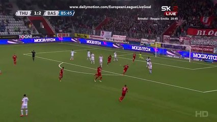 Berat Sadik 2:2 Amazing Goal | Thun - Basel 25.05.2015 HD