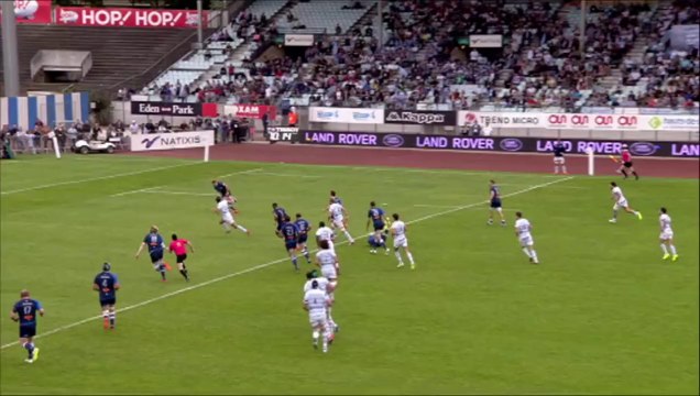 TOP14 - Racing Métro 92 - Castres: Essai Alexandre Dumoulin (RM92) - J26 - Saison 2014/2015