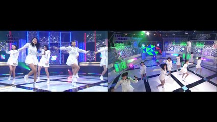 こぶしファクトリー 念には念 The Girls Live #62 #70 比較動画