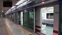 ソウル地下鉄7号線 SR000系（SRシリーズ）　温水駅発車