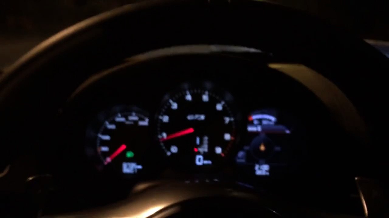 Porsche Boxster GTS 0-100 km/h launch control