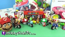 Play-Doh Super Mario Mega Box Opening, SURPRISE Luigi Bowser Yoshi Donkey Kong HobbyKidsTV