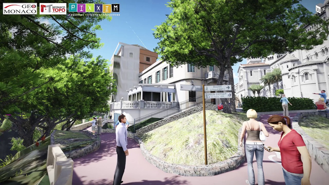 Monaco en 3D