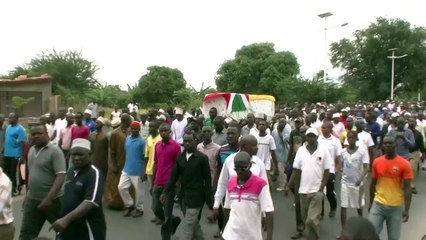 Opositores protestam no Burundi