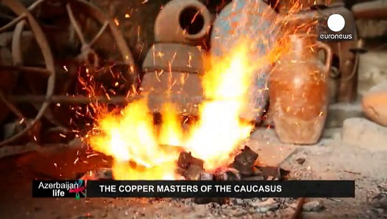 Azeri köyü Lahic, iki yüzyıllık bakırcılık geleneğine tutunuyor