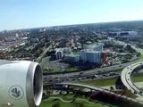 Regular Air France Boeing 747-400 landing in Miami Int. from Paris CDG