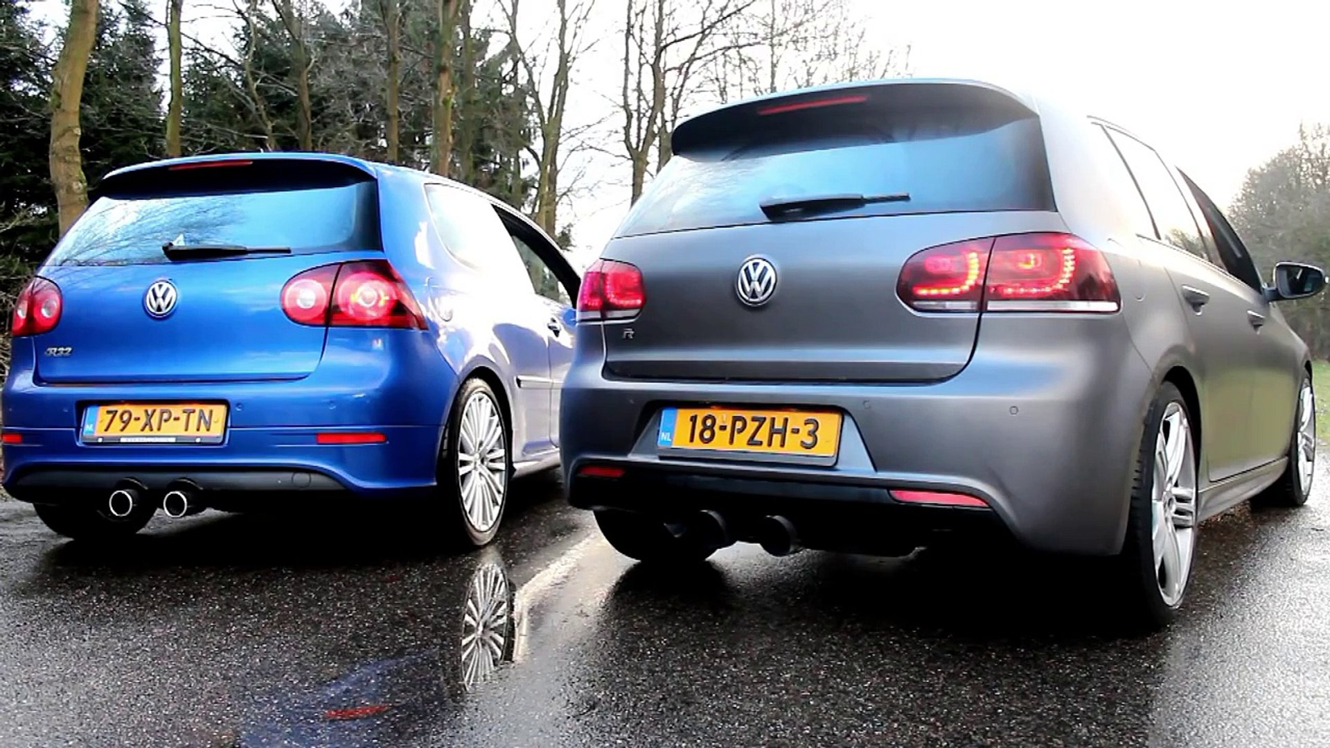 VW Golf Mk5 R32 vs Golf Mk6 R20 with Milltek Exhaust | Lovely Sounds! -  video Dailymotion