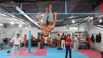 Calisthenics (streetworkout), Kickboxing, Kyukoshin Karate in Iran 2014 HD