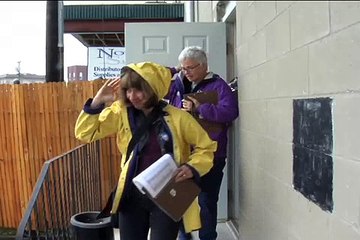 Barack Obama canvassing event in New Hampshire