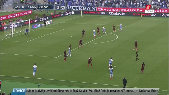 Filip Djordjevic 1:1 | Lazio - Roma 25.05.2015 HD
