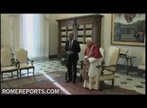 Haitian president thanks Pope for quake aid during Vatican visit