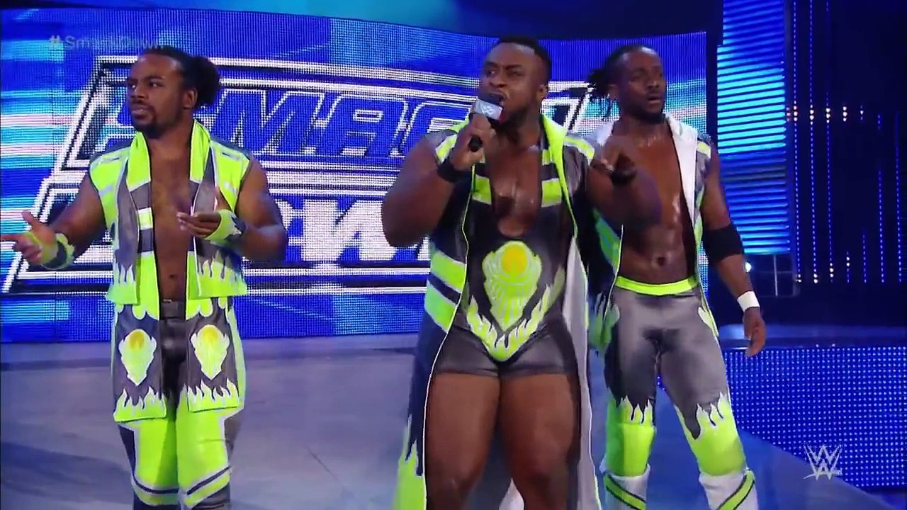 Tyson Kidd & Cesaro vs The New Day  SmackDown, April 9, 2015 - WWE Official